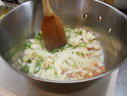 小松菜のポタージュ-作り方